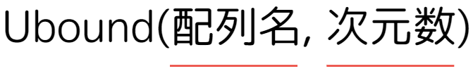 Uboundの構成