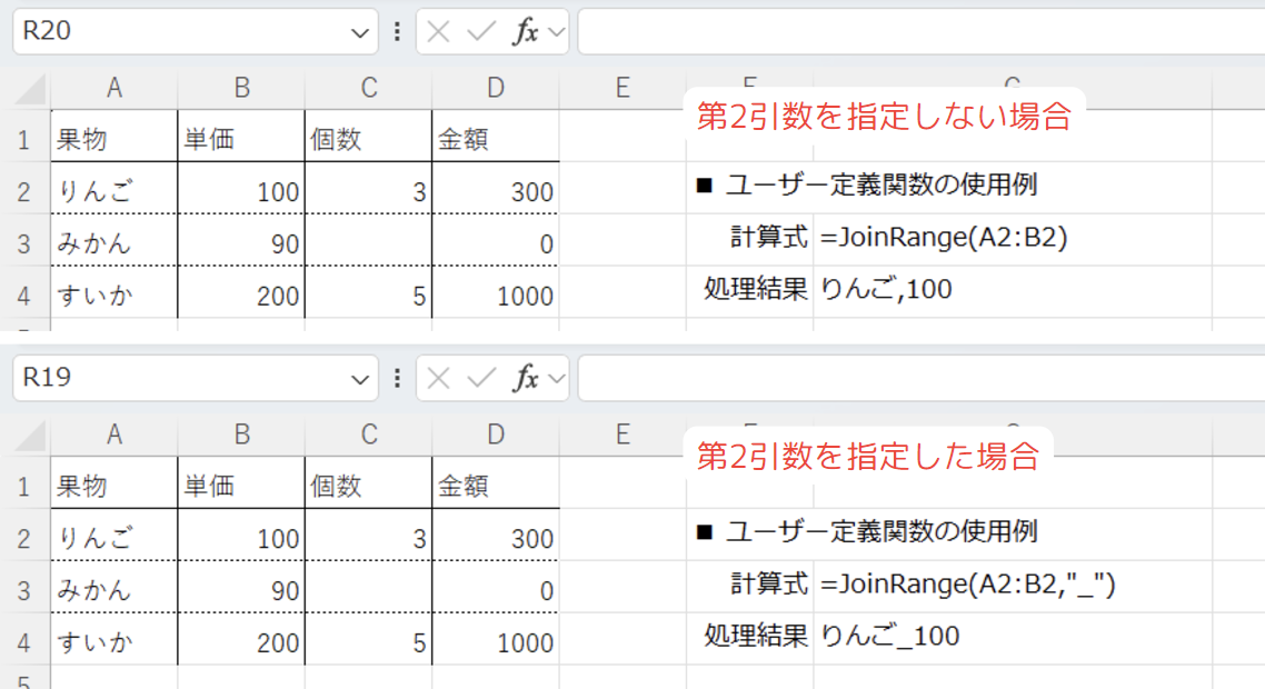 アイデア4の処理結果